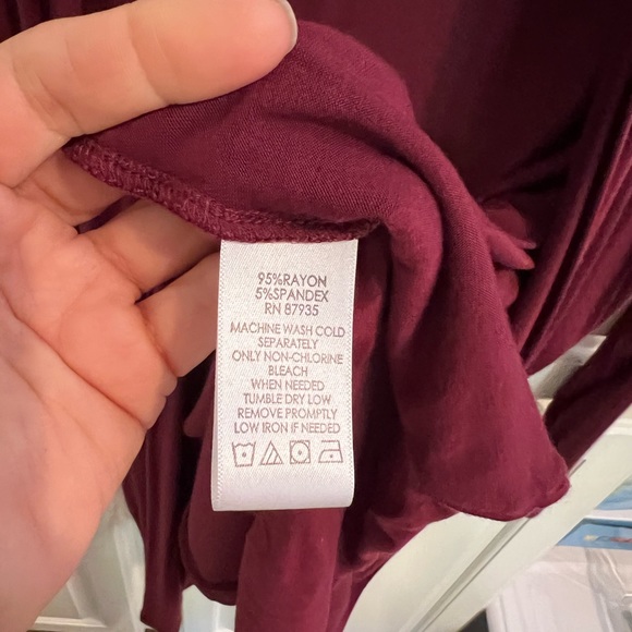 Cardigan pockets Rayon spandex sz XS/S Logo by Lori long sleeves - Picture 6 of 8